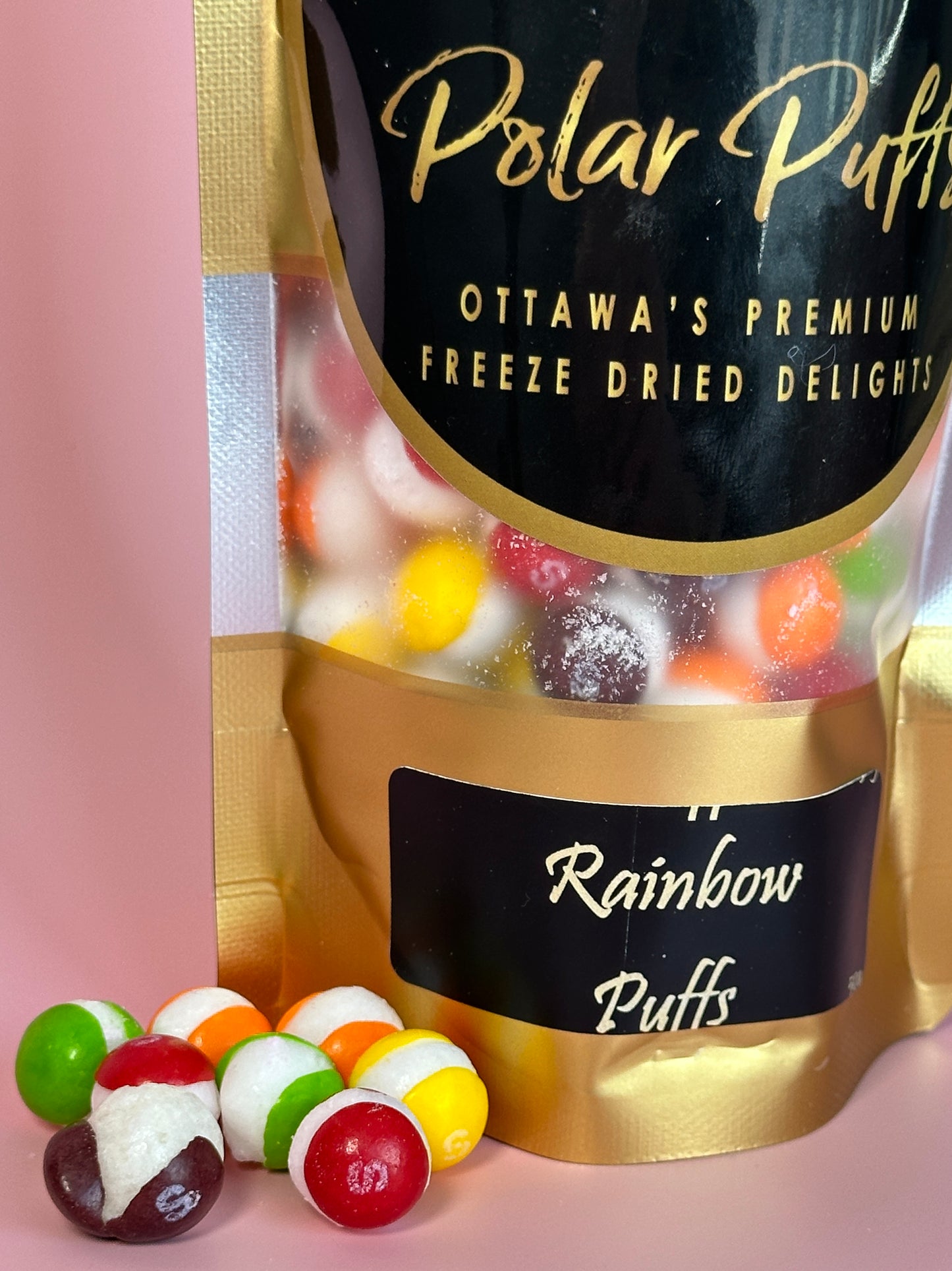 Rainbow Puffs