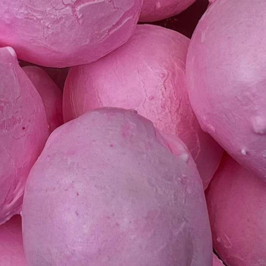 Strawberry Salt Water Taffy Puffs